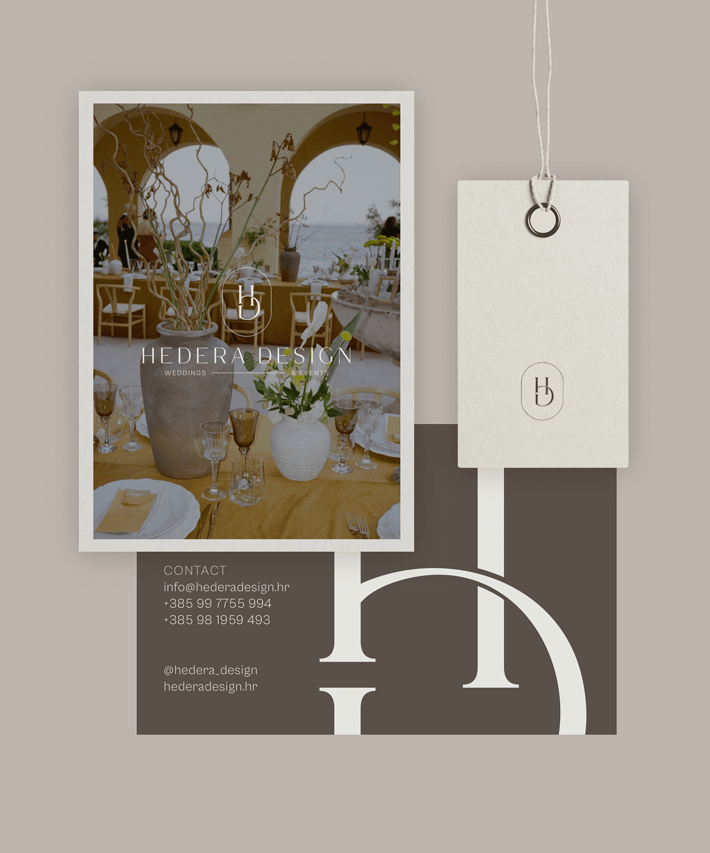 Hedera Design brand identity